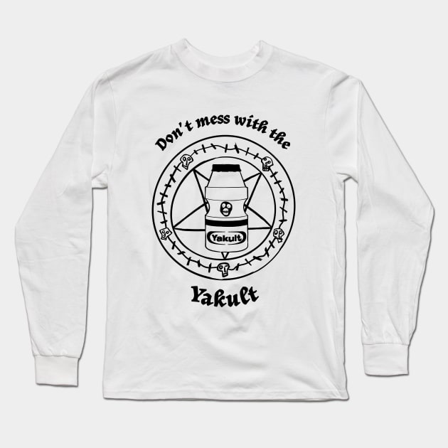 Don't Mess With The Yakult! Long Sleeve T-Shirt by jessicasinclair